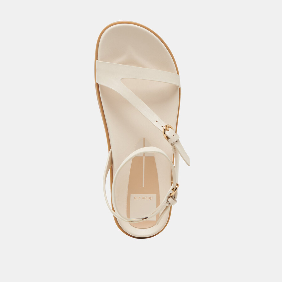 darlis sandalen aus knochenleder