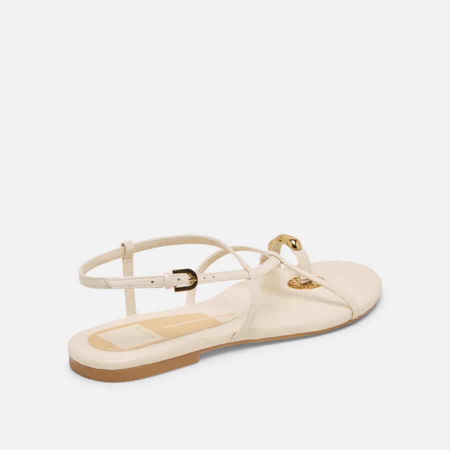 kesha sandalen aus knochenleder