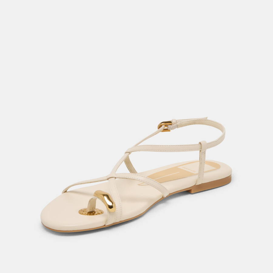 kesha sandalen aus knochenleder
