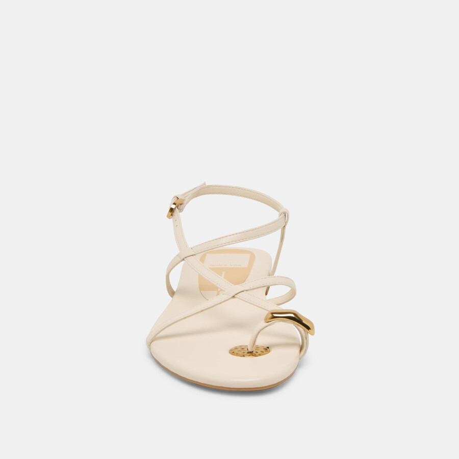 kesha sandalen aus knochenleder