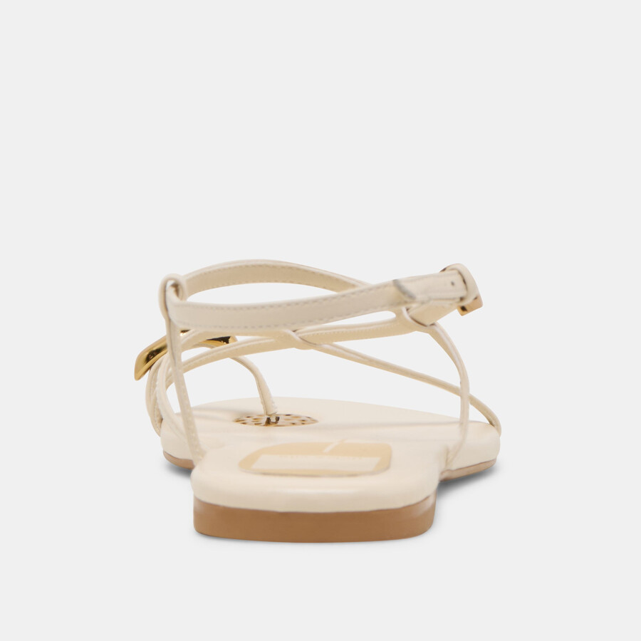 kesha sandalen aus knochenleder
