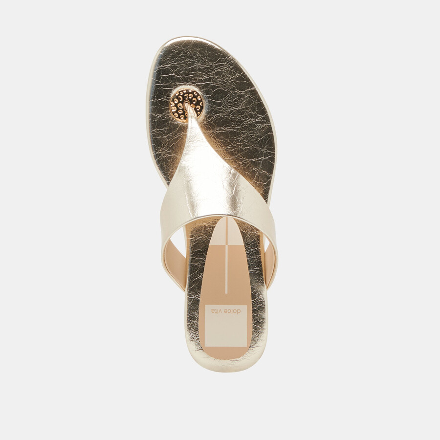 kittle sandalen platinum metallic stella