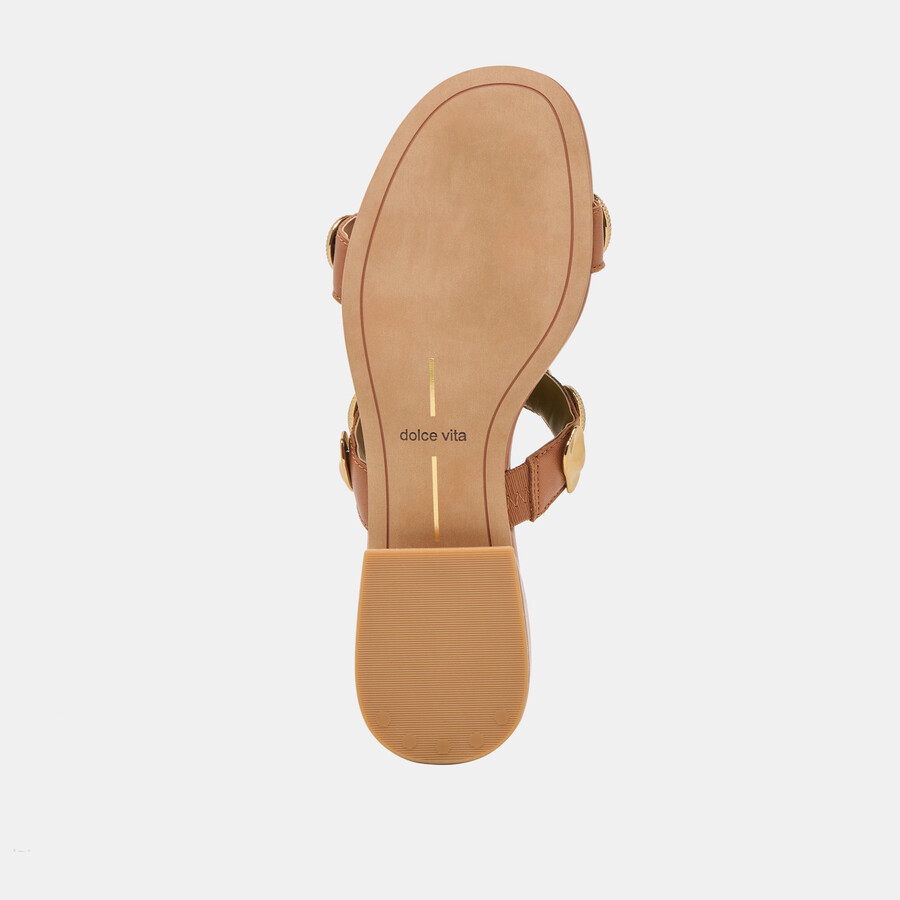 farrow sandalen sattelleder