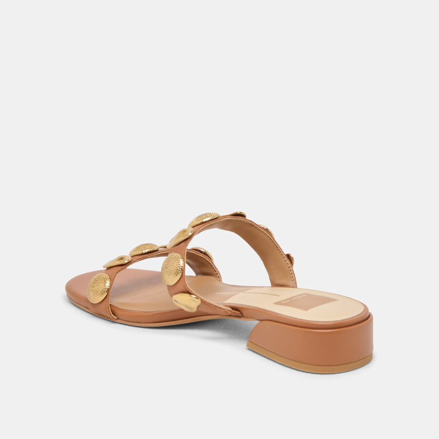 farrow sandalen sattelleder