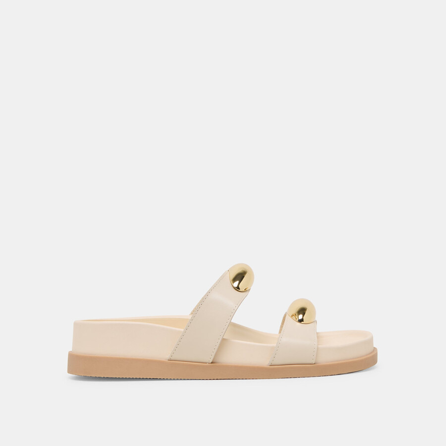 satine sandalen aus knochenleder