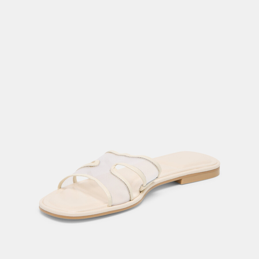 flori sandalen off-white mesh