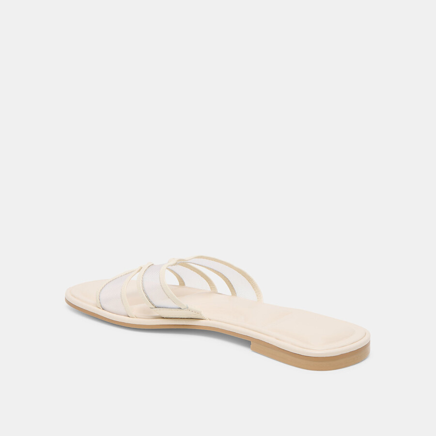 flori sandalen off-white mesh