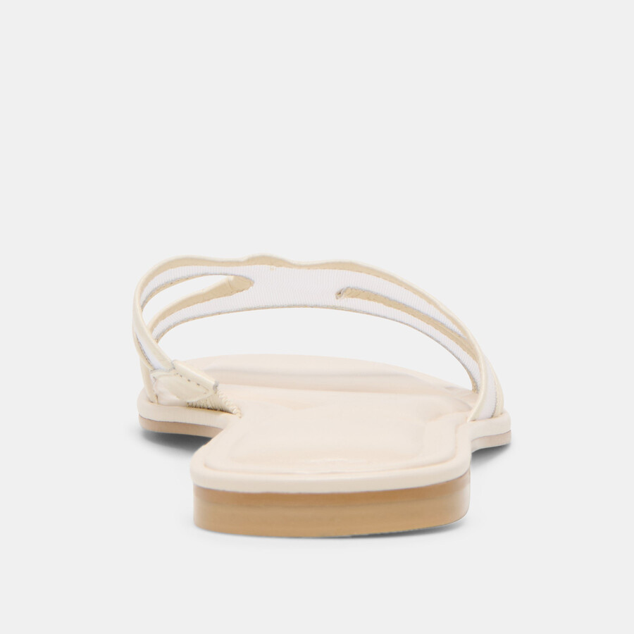 flori sandalen off-white mesh