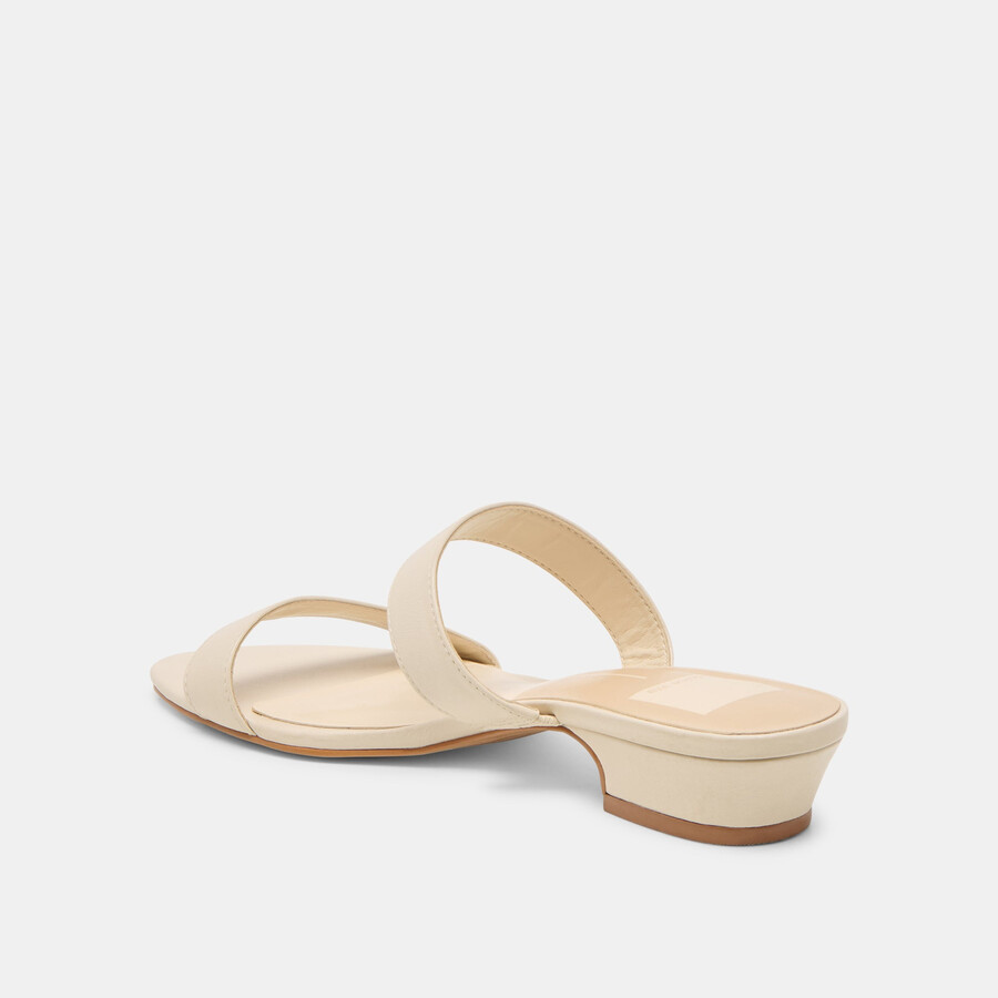 kamile sandalen aus knochenleder