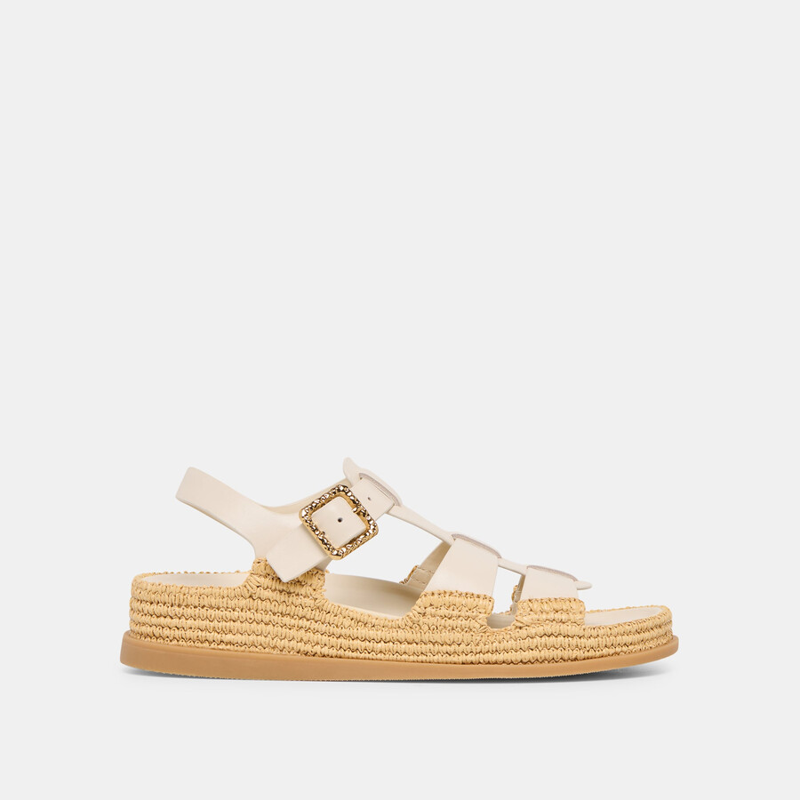 shenna sandalen aus knochenleder