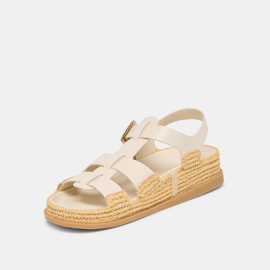 shenna sandalen aus knochenleder