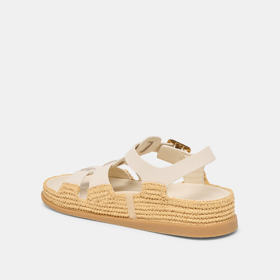 shenna sandalen aus knochenleder