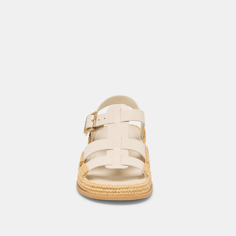shenna sandalen aus knochenleder