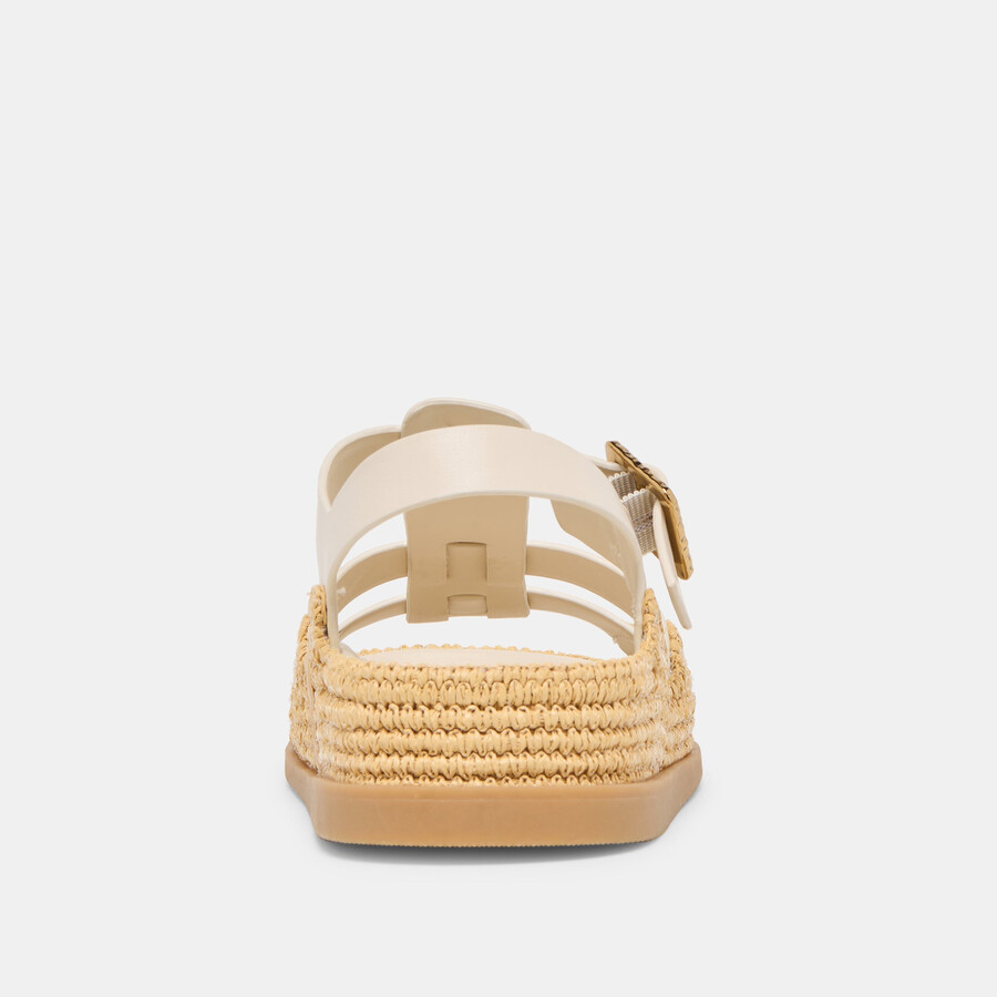 shenna sandalen aus knochenleder