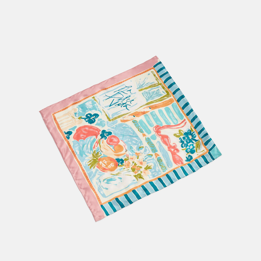 la dolce vita schal pastell multi