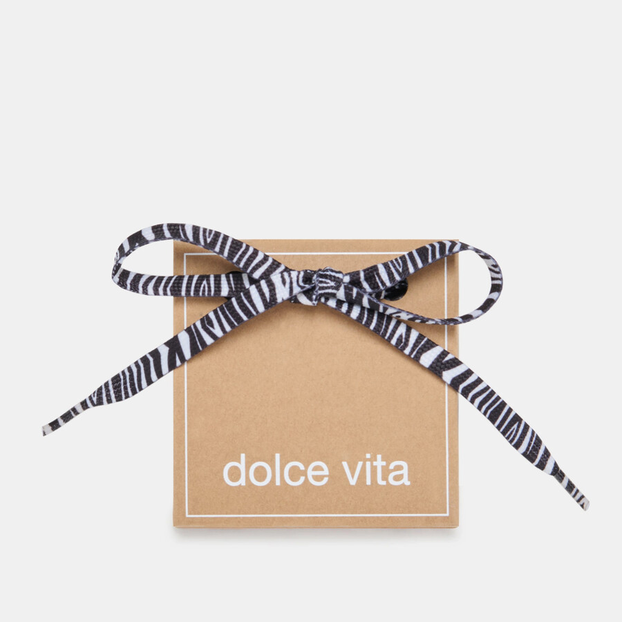 spitze mit tiermuster zebra