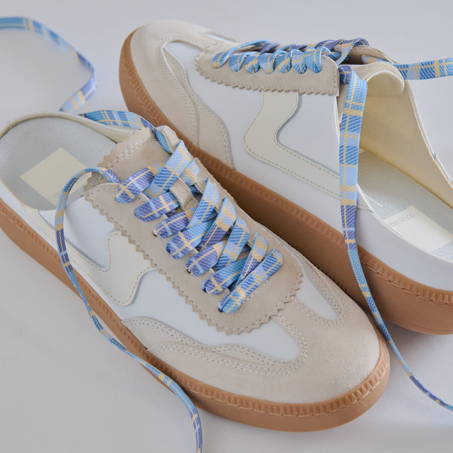 preppy-karo-spitze blau mehrfarbig