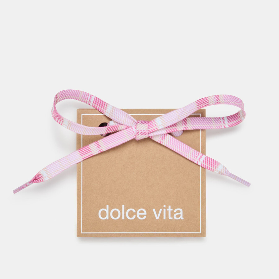 preppy-karo-spitze rosa mehrfarbig