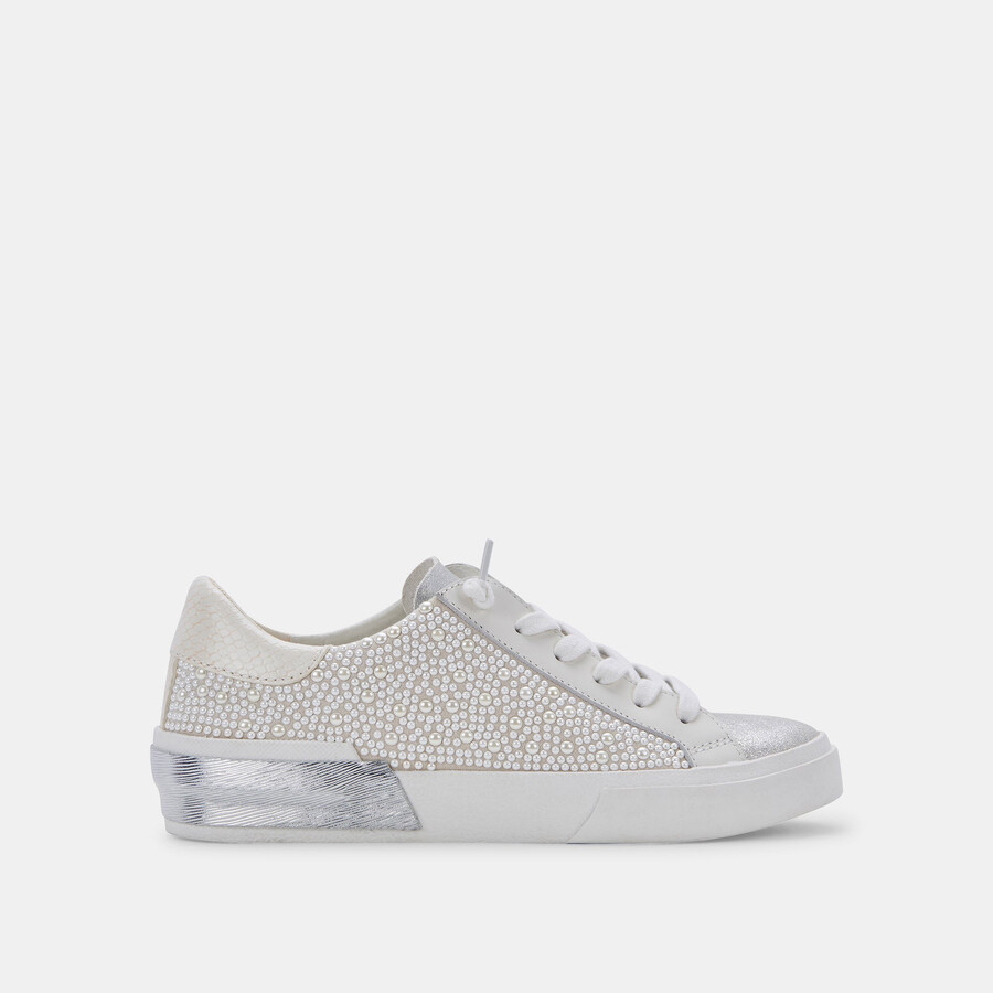 zina pearl sneakers vanilleperlen