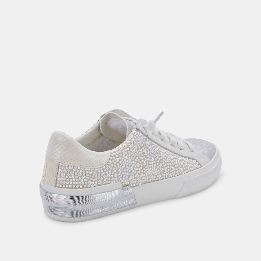zina pearl sneakers vanilleperlen