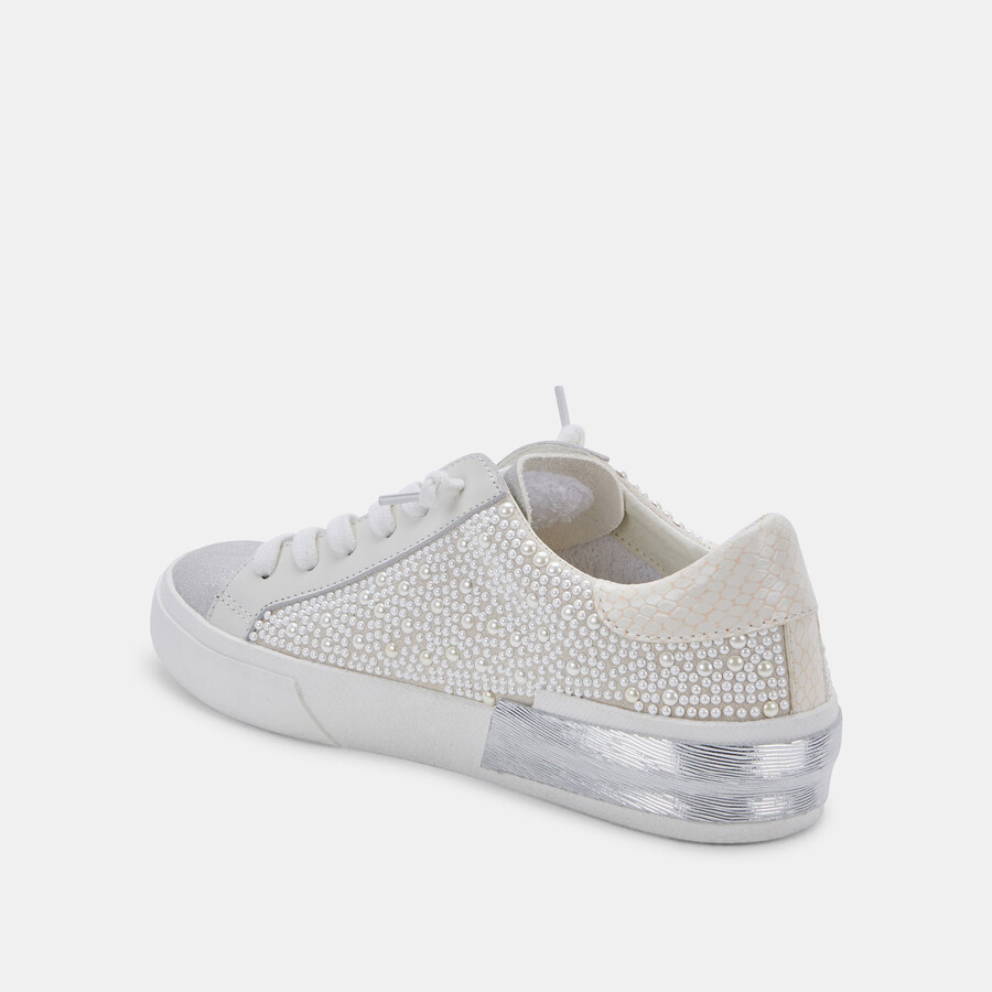 zina pearl sneakers vanilleperlen