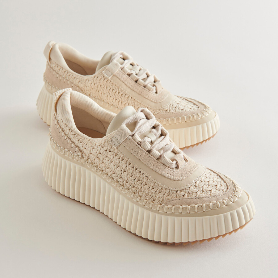 dolen sneakers sandstone knit