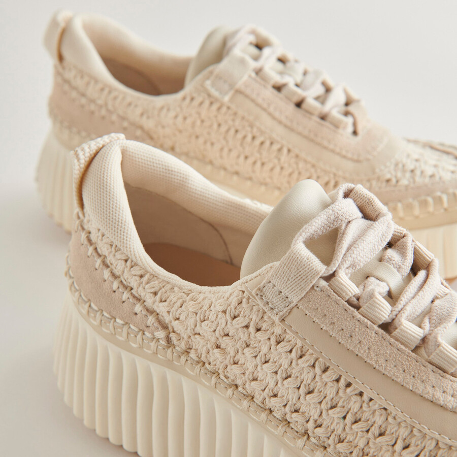 dolen sneakers sandstone knit