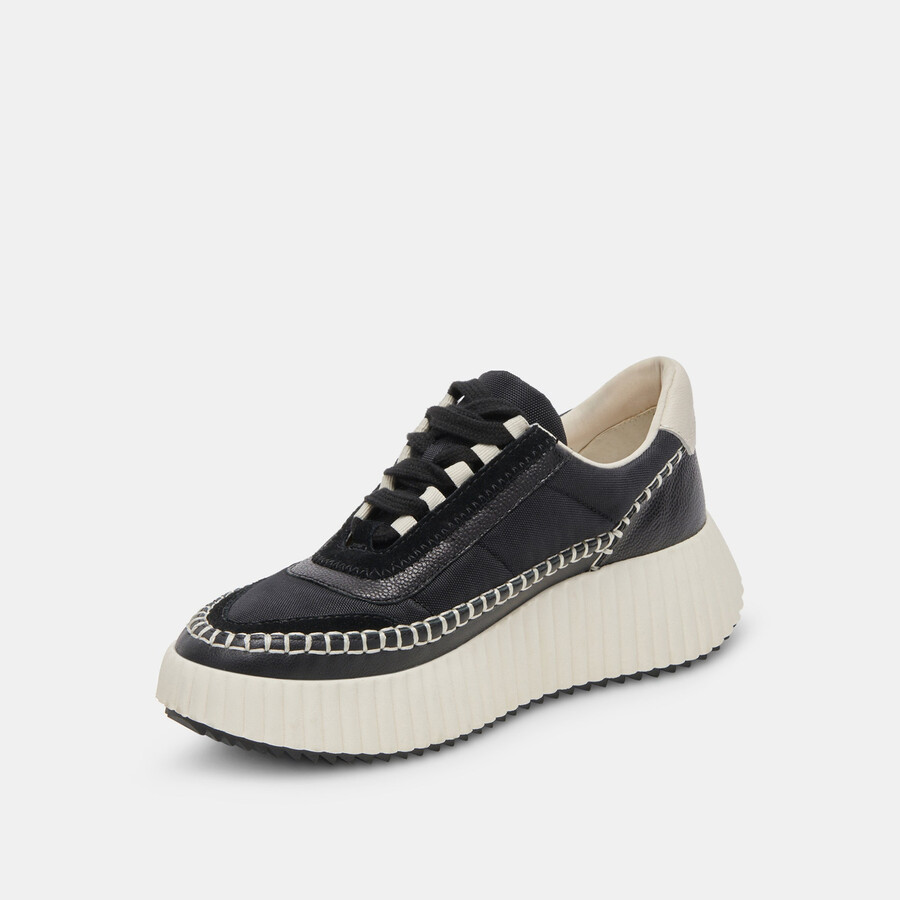 dolen nylon sneakers schwarz nylon