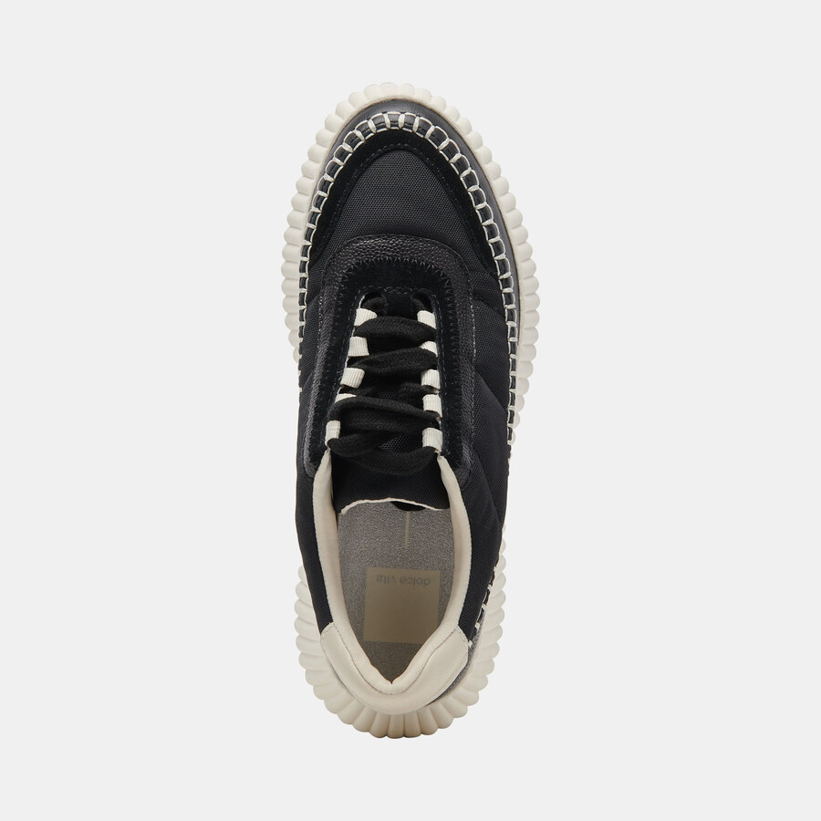 dolen nylon sneakers schwarz nylon