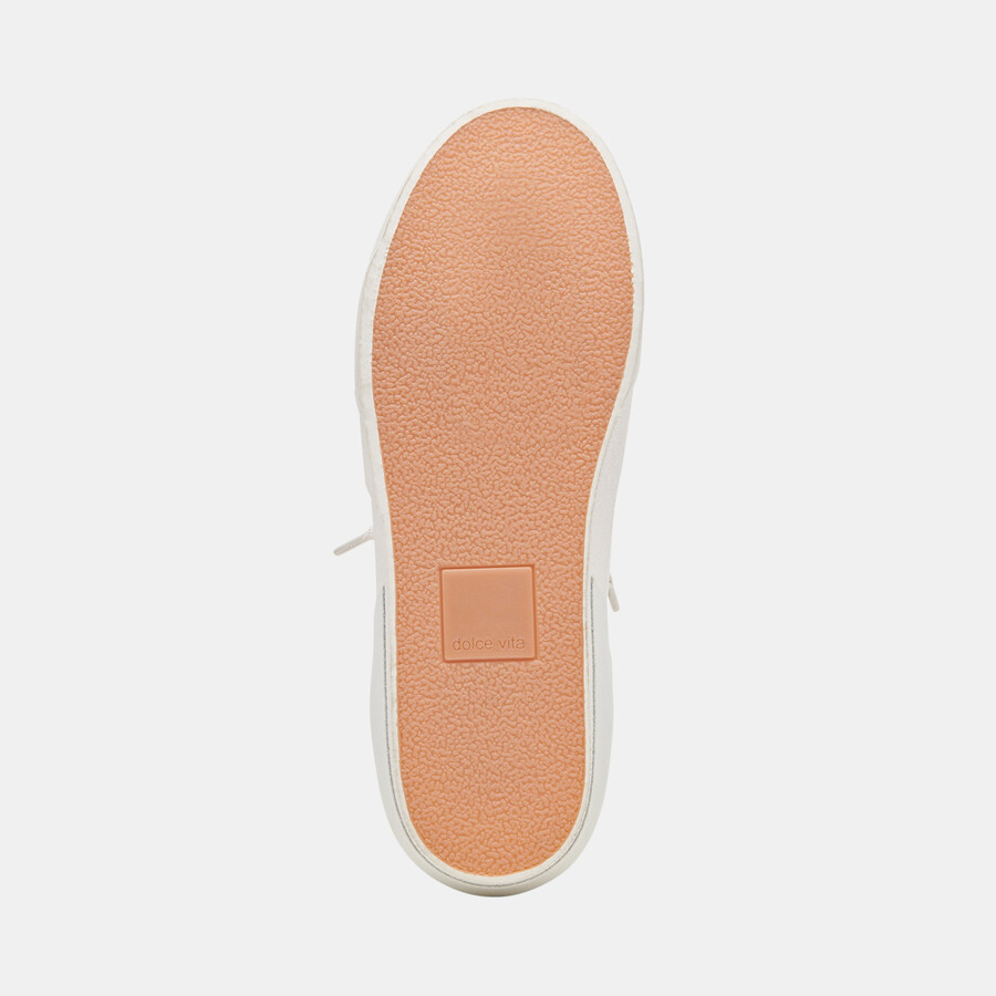 zina foam 360 sneakers weiß silber recyceltes leder