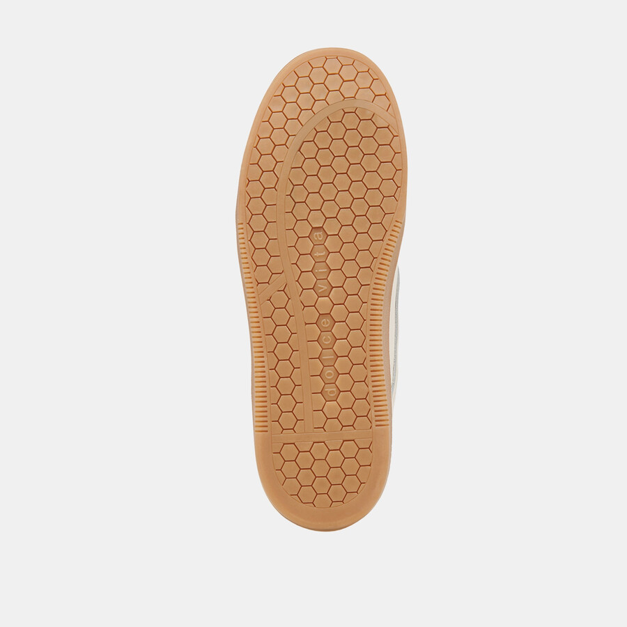 notice sneakers aus weißem leder
