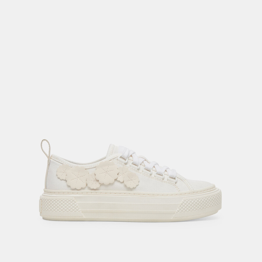 robbin sneakers weiß canvas