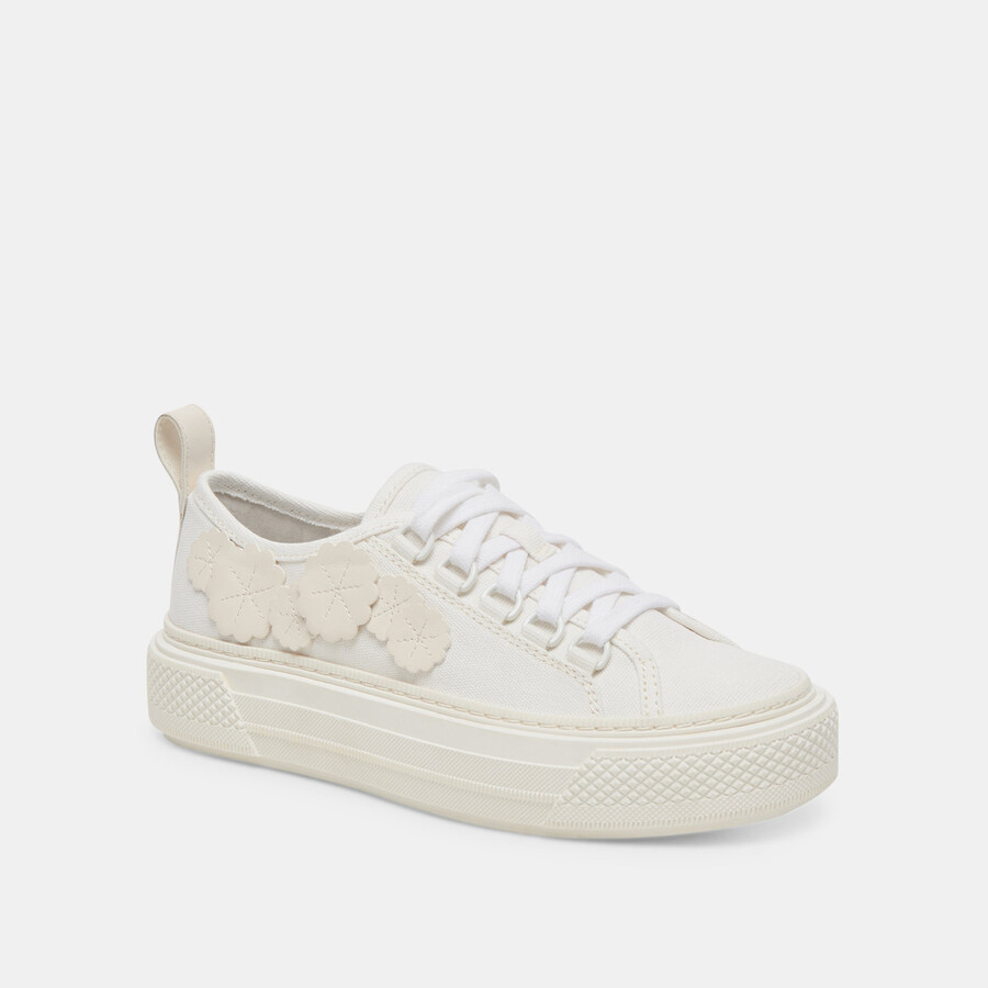 robbin sneakers weiß canvas