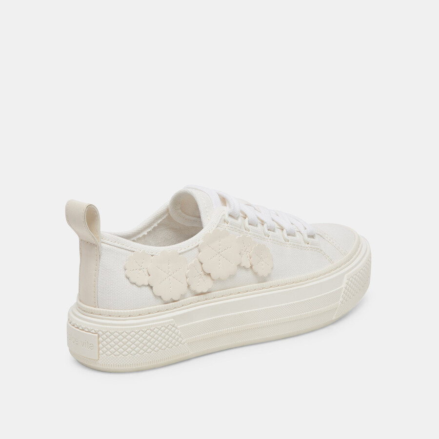 robbin sneakers weiß canvas