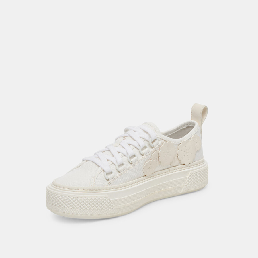 robbin sneakers weiß canvas