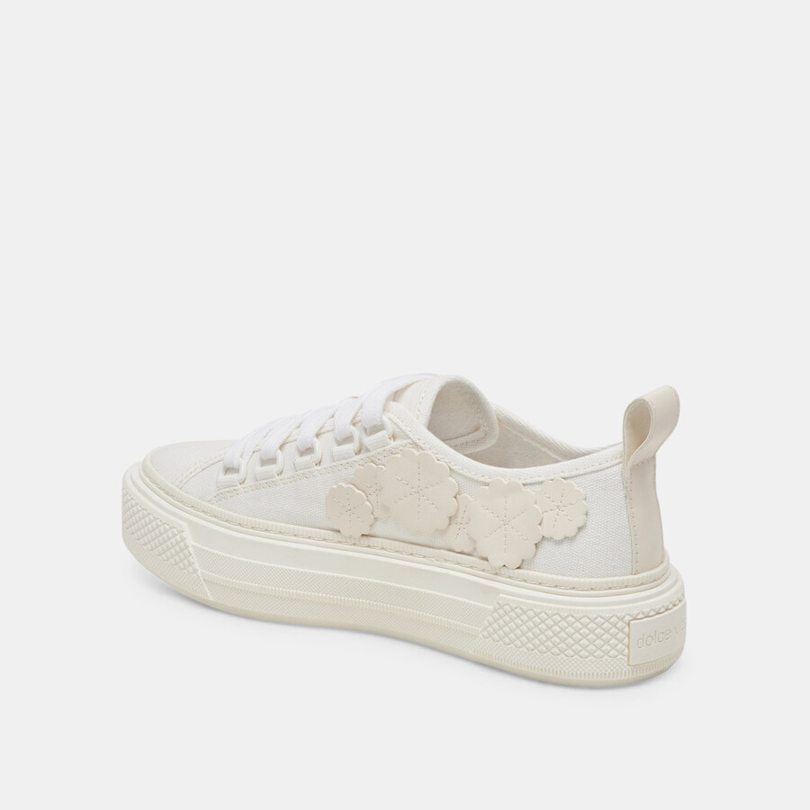 robbin sneakers weiß canvas