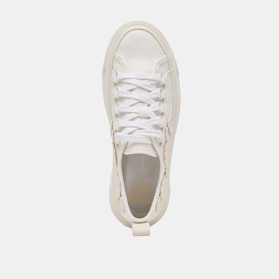 robbin sneakers weiß canvas