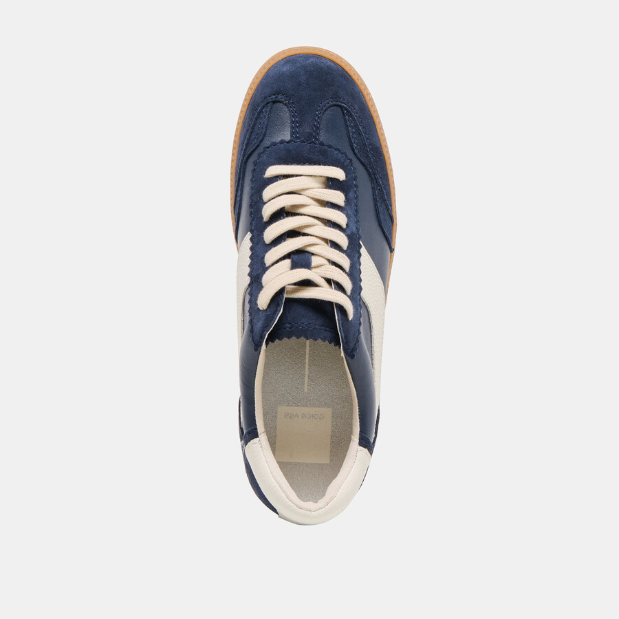 notice sneakers navy suede