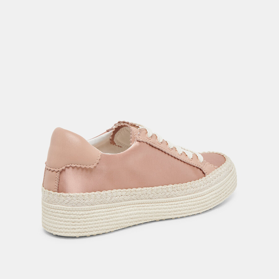 lennix sneakers kupfer satin