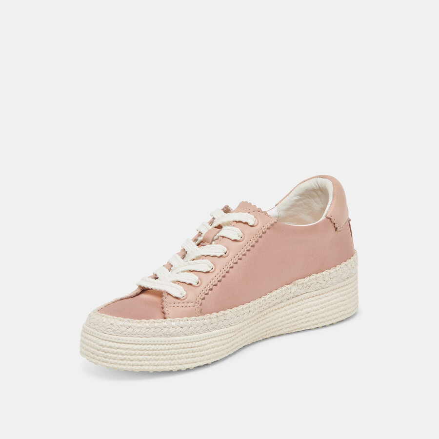 lennix sneakers kupfer satin