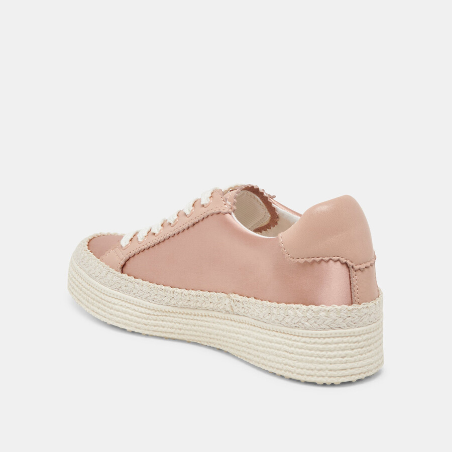 lennix sneakers kupfer satin