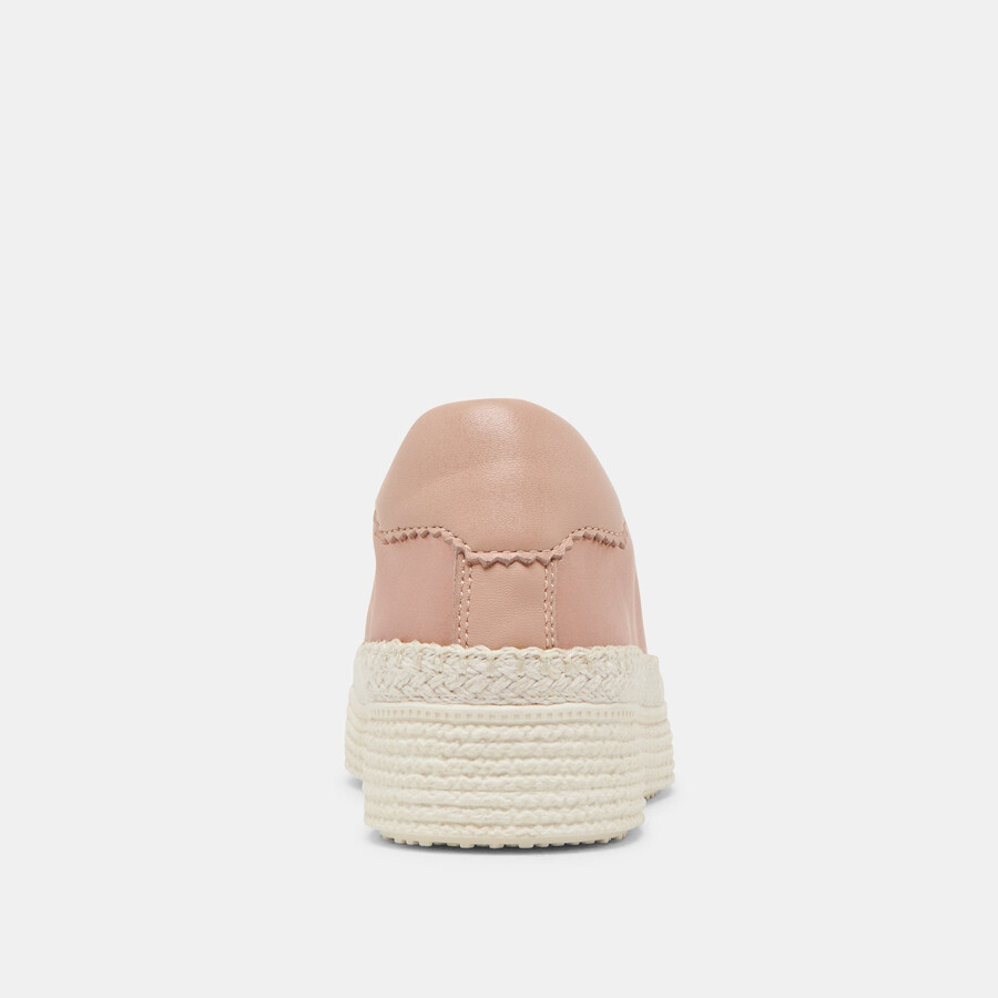 lennix sneakers kupfer satin
