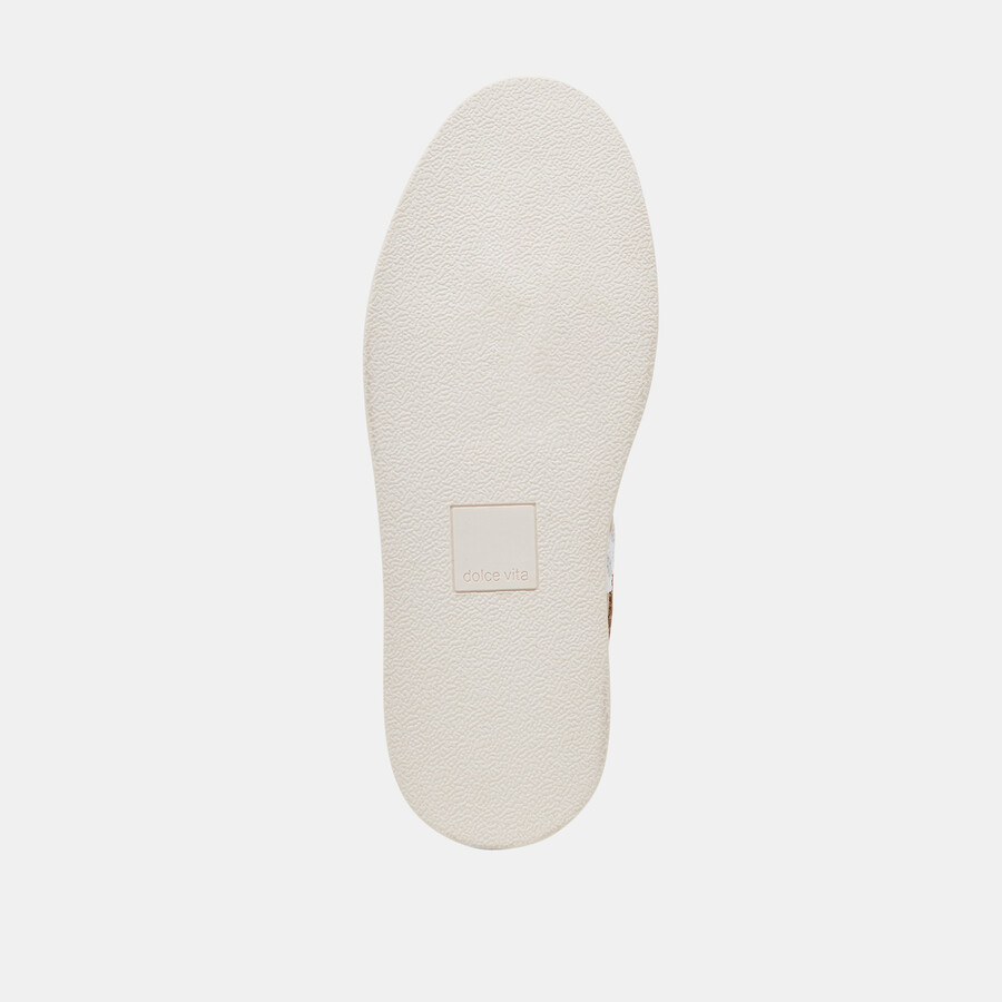 azalia sneakers natürliche mehrfarbige blumen-pailletten