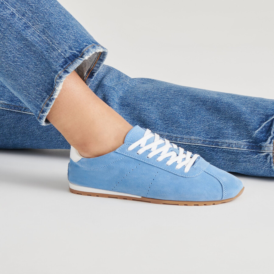 serina sneakers blaues wildleder