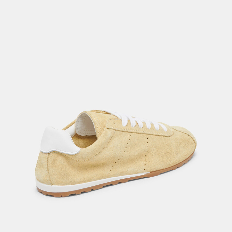 serina sneakers gelbes wildleder