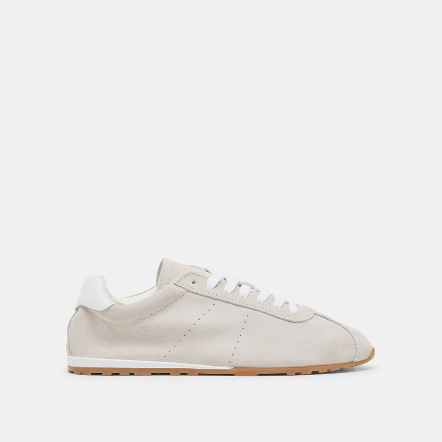 serina sneakers elfenbein wildleder