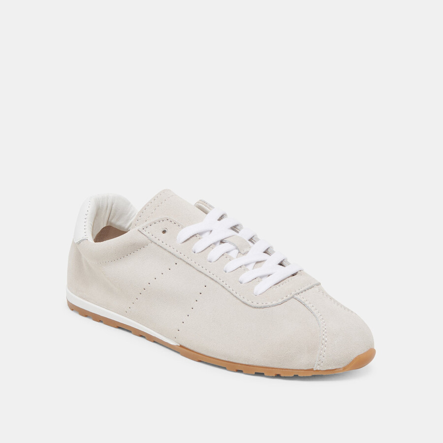 serina sneakers elfenbein wildleder