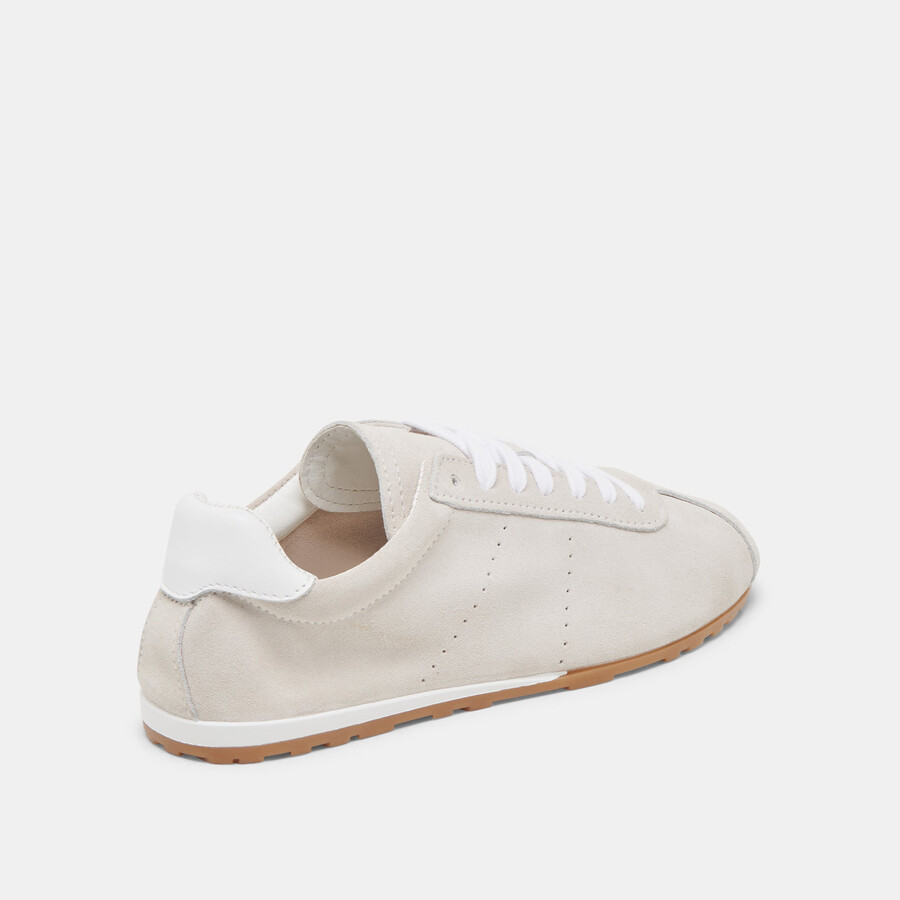 serina sneakers elfenbein wildleder