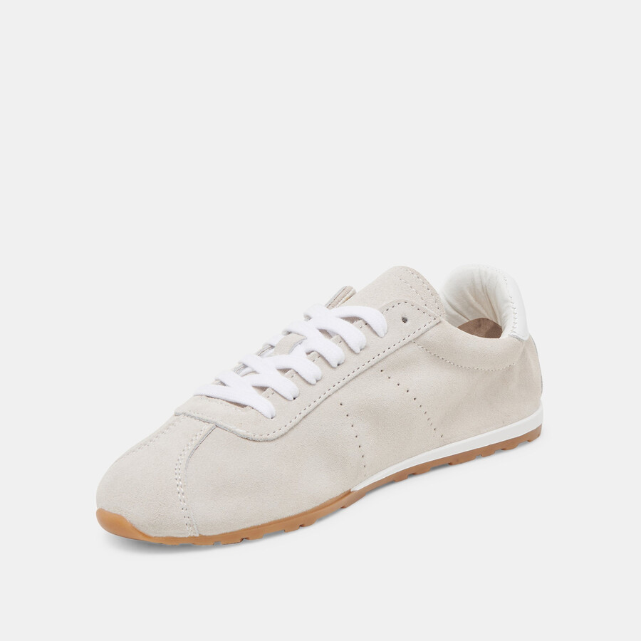 serina sneakers elfenbein wildleder