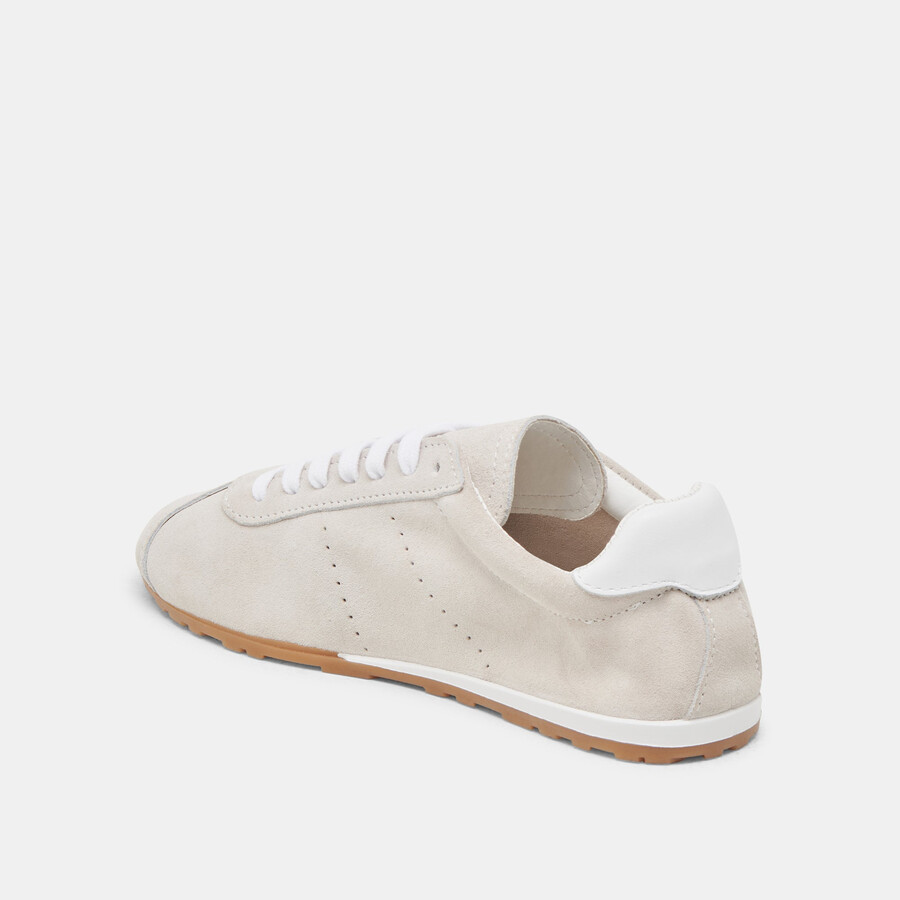 serina sneakers elfenbein wildleder